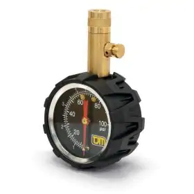 TJM ANALOGUE TYRE PRESSURE GAUGE