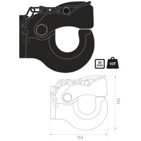 TAG PINTLE HOOK