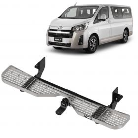 TAG TOY HIACE GALV STEP HEAVY DUTY TOWBAR 3 PIECE PWDR COAT