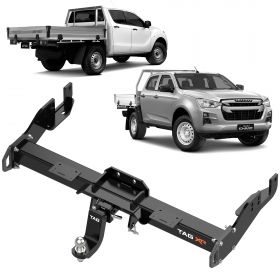 TAG ISUZU DMAX TRAYBACK 3500/350 W/REC POINT XTRM REC TOWBAR