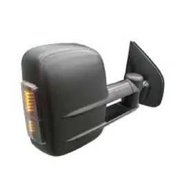 CLEARVIEW TOWING MIRRORS ELECTRIC W/ INDICATORS BLACK