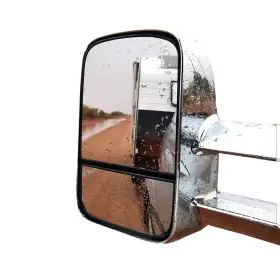 CLEARVIEW TOWING MIRRORS ELECTRIC W/ INDICATORS CHROME