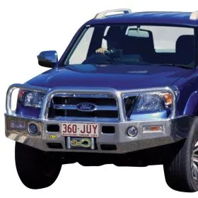 TJM BULL BAR T15 POLISHED ALLOY