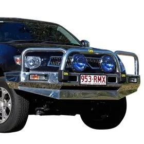 TJM SIGNATURE BULL BAR POLISHED ALLOY