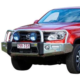 TJM SIGNATURE BULL BAR POLISHED ALLOY