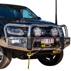 TJM SIGNATURE BULL BAR POLISHED ALLOY