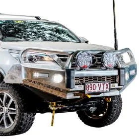 TJM SIGNATURE BULL BAR POLISHED ALLOY