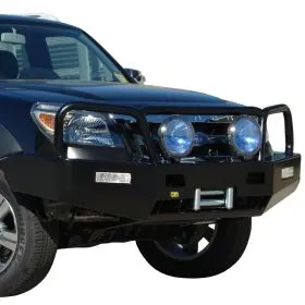 TJM TRADESMAN BULL BAR BLACK STEEL