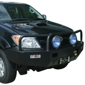 TJM TRADESMAN BULL BAR BLACK STEEL