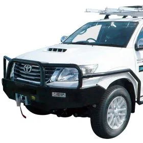TJM TRADESMAN BULL BAR BLACK STEEL