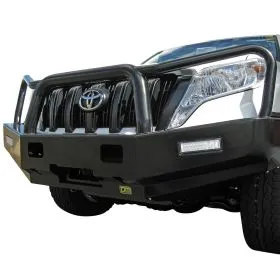 TJM TRADESMAN BULL BAR BLACK STEEL