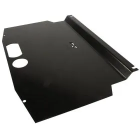 TJM UNDERBODY GUARD FRONT & SUMP STEEL BLACK