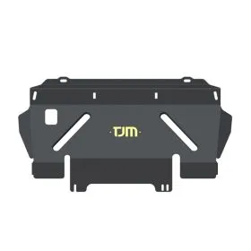 TJM UNDERBODY GUARD FRONT STEEL BLACK