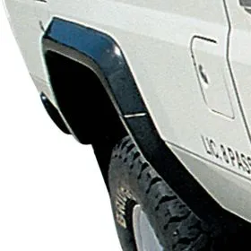 FLARE REAR DELUXE FIBREGLASS BLACK PAIR