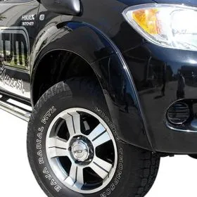 FLARE FRONT DELUXE FIBREGLASS WHITE PAIR