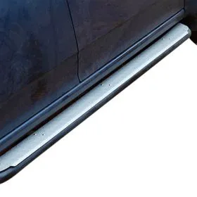TJM SIDE STEPS MODULAR STTEL BLACK 50MM