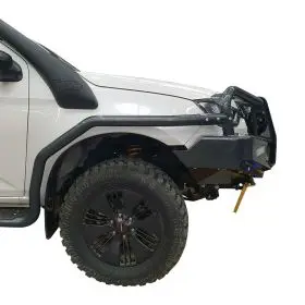 TJM SIDE BAR MODULAR STEEL BLACK 63MM