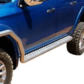 TJM SIDE BAR MODULAR STEEL BLACK 63MM