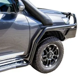 TJM SIDE BAR MODULAR STEEL BLACK 63MM