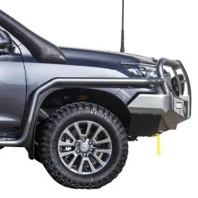 TJM SIDE BAR MODULAR STEEL BLACK 63MM